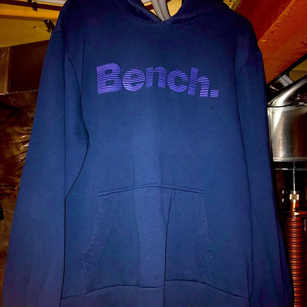 Navy Blue Bench Hoodie 2XL